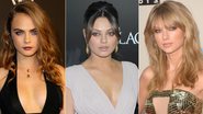 Cara Delevingne, Mila Kunis e Taylor Swift - Getty Images