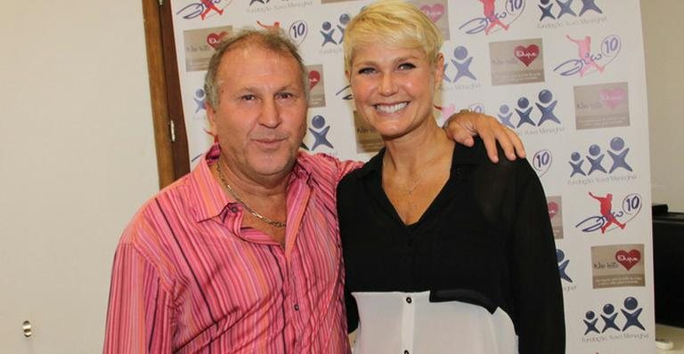 Xuxa e Zico inauguram escola de futebol no Rio - Anderson Borde / AgNews