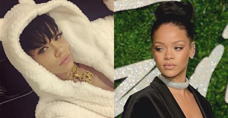 Candice Brooks e Rihanna - Reprodução Instagram