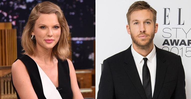 Taylor Swift e Calvin Harris - Getty Images