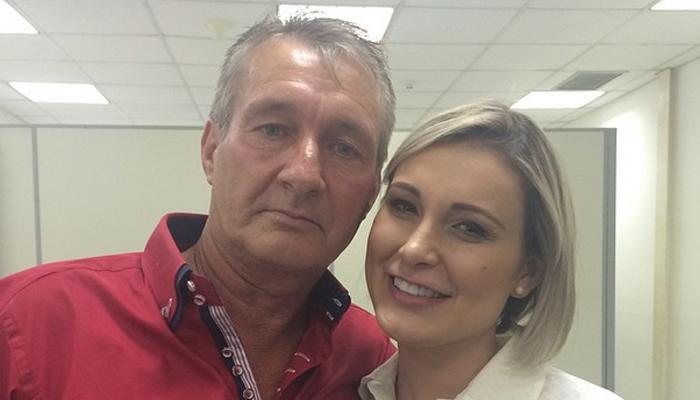 Andressa Urach e o pai, Carlos Alberto Urach - Instagram/Reprodução