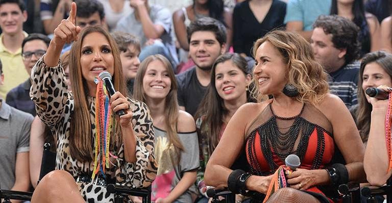 Ivete: Só elogios para Daniela Mercury - Globo/Zé Paulo Cardeal