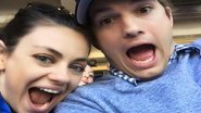 Ashton Kutcher e Mila Kunis - Reprodução/ Facebook