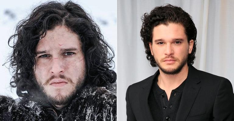 Personagem: Jon Snow – Kit Harington - Reprodução/ Divulgação/ Getty Images