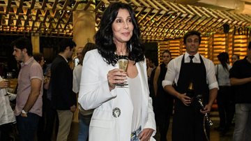 Cher: Cantora chegou em São Paulo nesta terça-feira - Manuela Scarpa/Photo Rio News