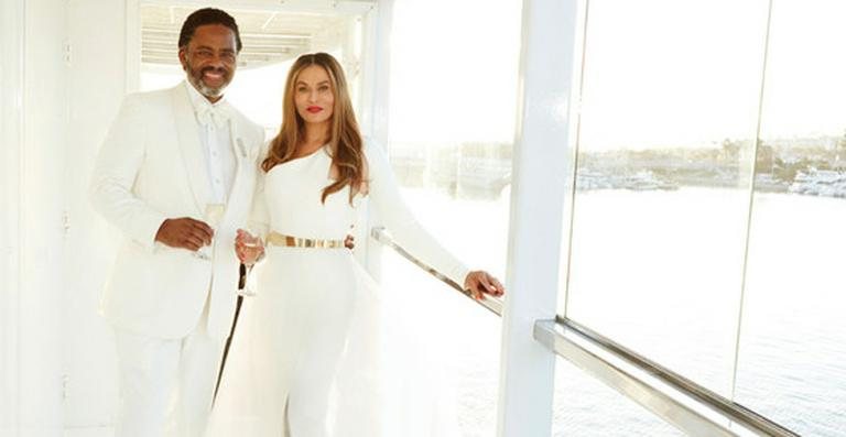 Tina Knowles e Richard Lawson - Reprodução