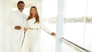 Tina Knowles e Richard Lawson - Reprodução