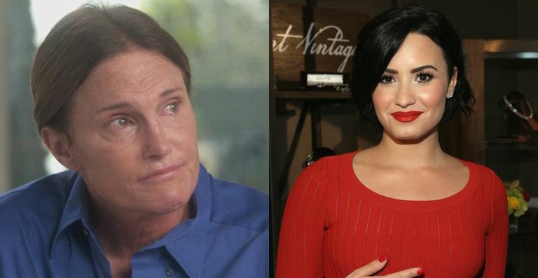 Demi Lovato dedica música a Bruce Jenner - Getty Images/ Reprodução