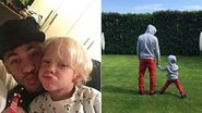 Neymar e Davi Lucca - Instagram/Reprodução