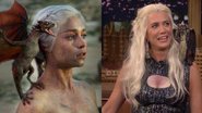 Kristen Wiig dá entrevista como se fosse a Khaleesi de 'Game of Thrones' - Reprodução