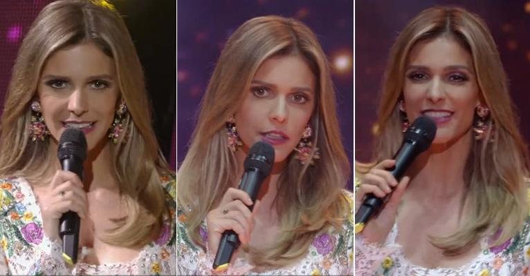 Fernanda Lima - Reprodução/TV Globo