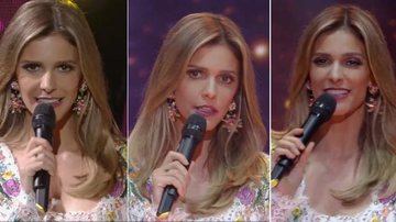 Fernanda Lima - Reprodução/TV Globo