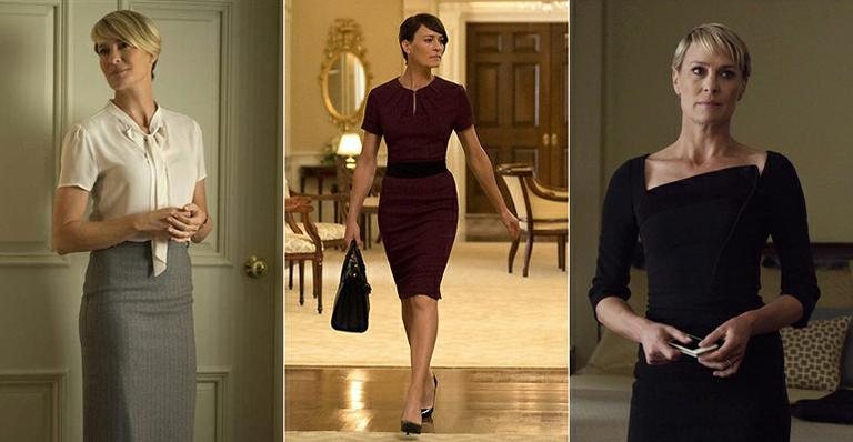 Inspire-se nos looks clássico de Claire, de 'House of Cards' - Divulgação/ Reprodução