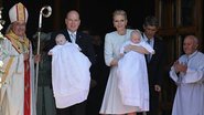 Príncipe Albert II e princesa Charlene de Mônaco batizam gêmeos - Getty Images