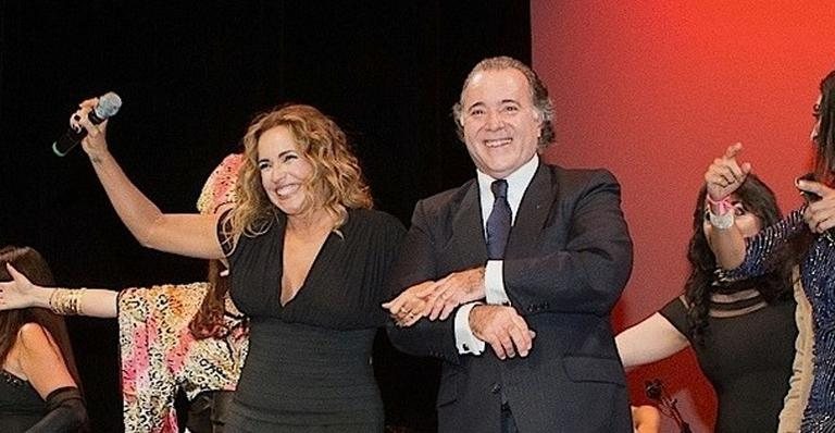 Tony Ramos e Daniela Mercury - TV Globo/ Reid Harrison