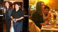 Gabriela Spanic, de A Usurpadora, janta com amigos em churrascaria no Rio - AgNews