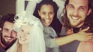 Igor Rickli e Rafael Cardoso se casam com Aline Wirley e Mariana Bridi - Instagram/Reprodução