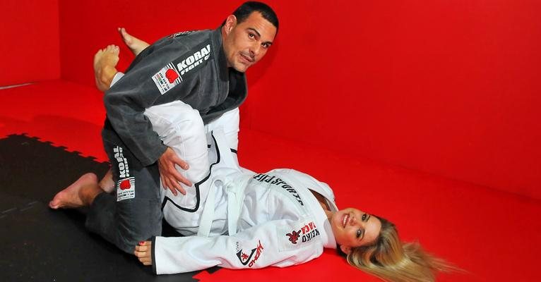 Mari Alexandre e Marcelo Frisoni lutam Jiu-Jitsu - Divulgação/ Cassiano de Souza