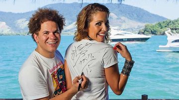 Romero Britto na Ilha de CARAS - CÉSAR ALVES E FERNANDO LEMOS/LEMOS FOTO