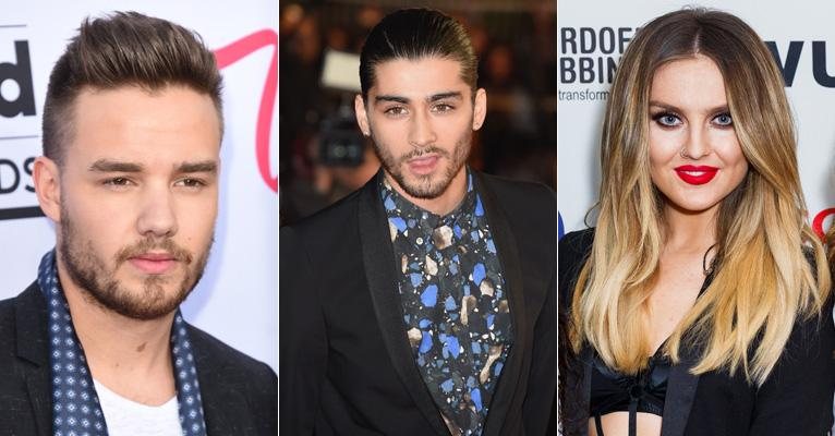 Liam Payne, Zayn Malik  e Perrie Edwards - Getty Images