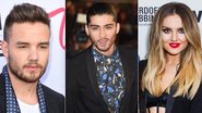 Liam Payne, Zayn Malik  e Perrie Edwards - Getty Images