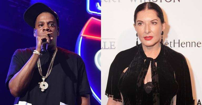 Jay Z e Marina Abramovic - Getty Images