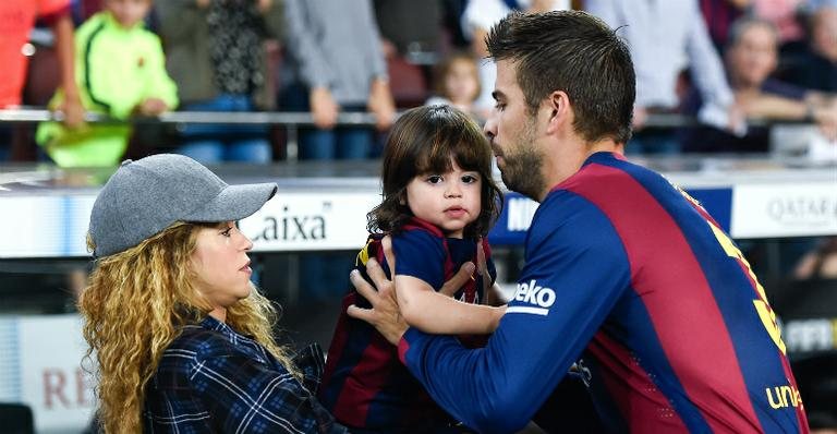 Shakira, Piqué e Milan - Getty Images