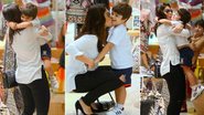 Juliana Paes com o filho, Pedro - AgNews