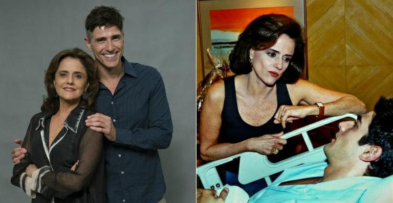 Marieta Severo e Reynaldo Gianecchini - Estevam Avellar/TV Globo/Divulgação