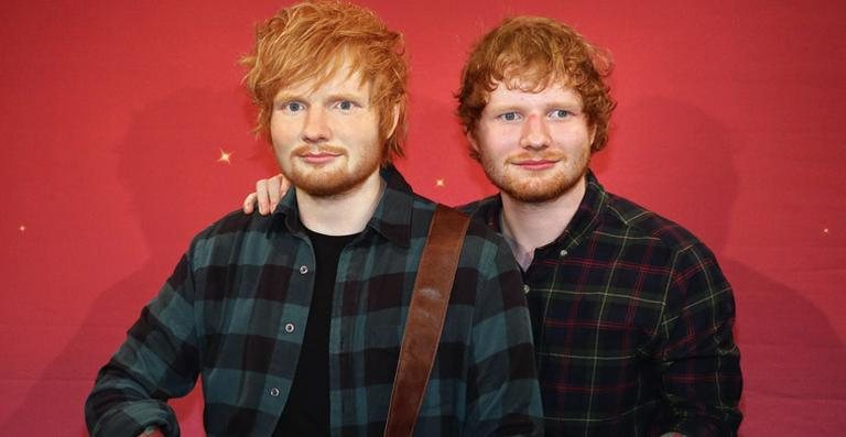 Ed Sheeran no Museu Madame Tussauds - Getty Images