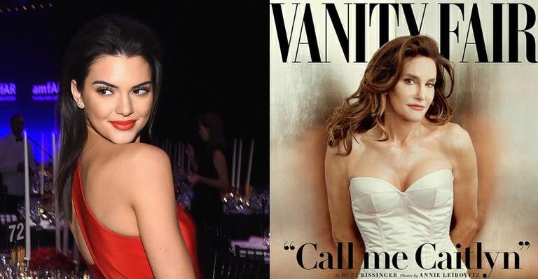 Kendall Jenner apoia capa do pai como Caitlyn Jenner - Getty Images/ Vanity Fair