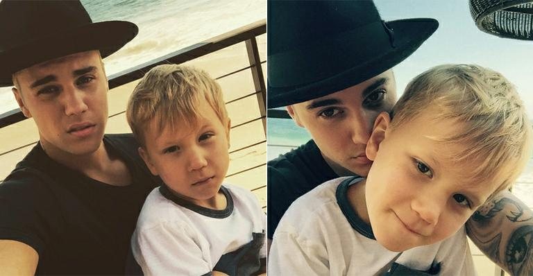 Justin Bieber e Jaxon - Instagram/Reprodução