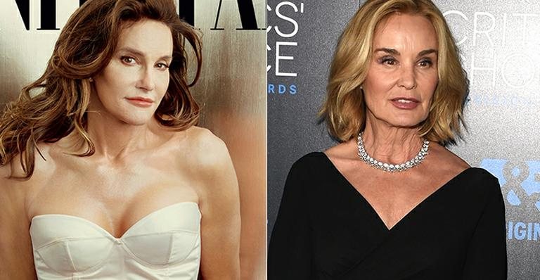 Caitlyn Jenner e Jessica Lange: Semelhança? - Reprodução/ Getty Images