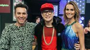 Matheus Mazzafera, MC Gui e Renata Kuerten no programa Chega Mais, na RedeTV! - Fernanda Simão/RedeTV!