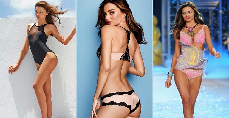 Miranda Kerr revela seus segredos de boa forma - Divulgação/Net-a-Porter; Getty Images