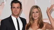 Jennifer Aniston e o noivo - Getty Images