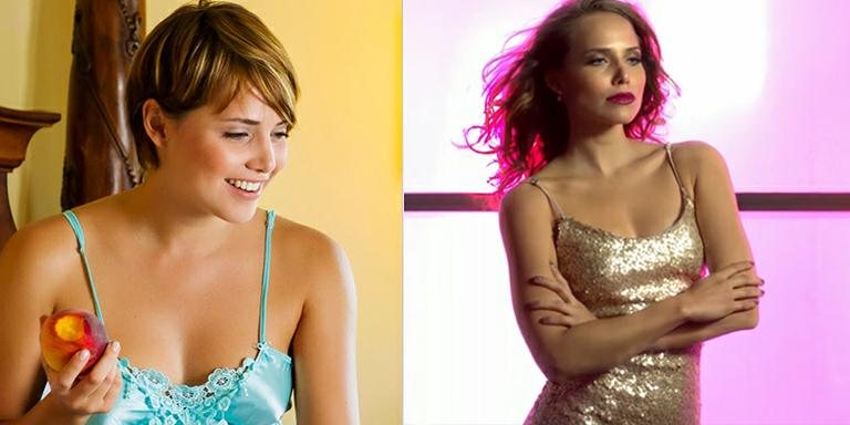 Letícia Colin secou para personagem em Sete Vidas - Martin Gurfein/ Reprodução TV Globo