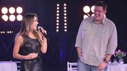 Patrícia Abravanel e o diretor Michael Ukstin - Leonardo Nones/SBT