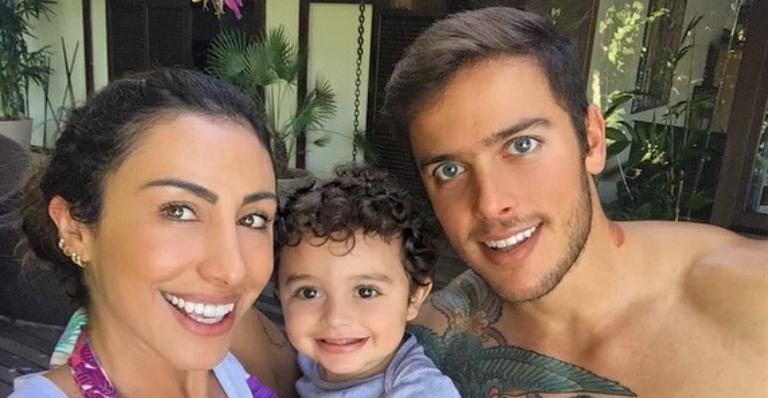 Jaque Khury, Rafael Mello e Gael - Instagram/Reprodução