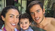 Jaque Khury, Rafael Mello e Gael - Instagram/Reprodução