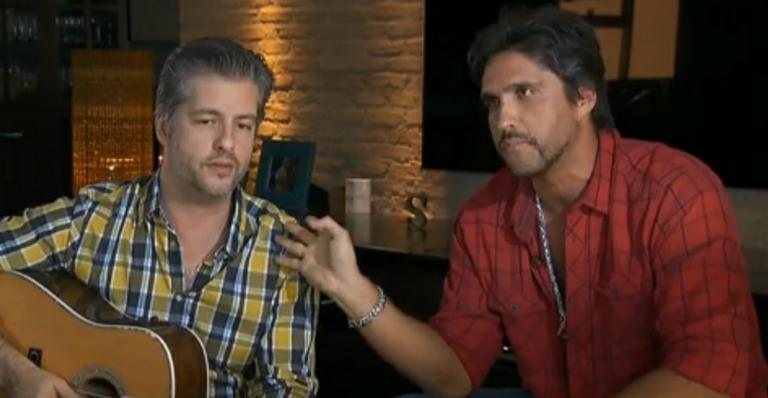 Victor e Leo dão entrevista para o Fantástico, na Globo - TV Globo/Reprodução