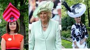 Fascinators no Royal Ascot Ascot - Getty Images