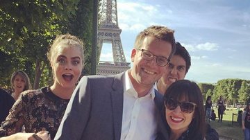 Cara Delevingne, John Green, Sarah Urist e Nat Wolff - Instagram/Reprodução