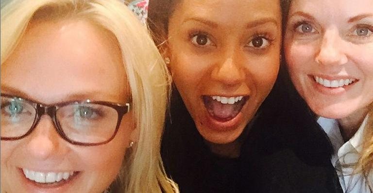 Ex-Spice Girls Emma, Mel B e Geri fazem selfie e afirmam: "Amizade nunca acaba" - Reprodução/ Instagram