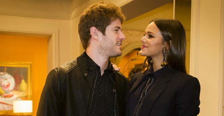 Bruna Marquezine e Maurício Destri - João Miguel Junior/TV Globo