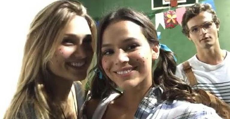 Sasha e Bruna Marquezine - Snapchat/Reprodução