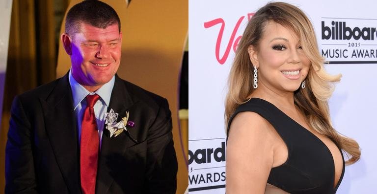 James Packer e Mariah Carey - Getty Images