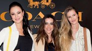 Paolla, Cleo e Yasmin em evento de moda - FABRIZIA GRANATIERI/OBJECTIVA IMAGEM