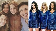 Elenco se reúne para filme sobre as 'empreguetes' - Instagram/Reprodução e Globo