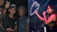 Neymar curte show de Anitta no Rio - AgNews